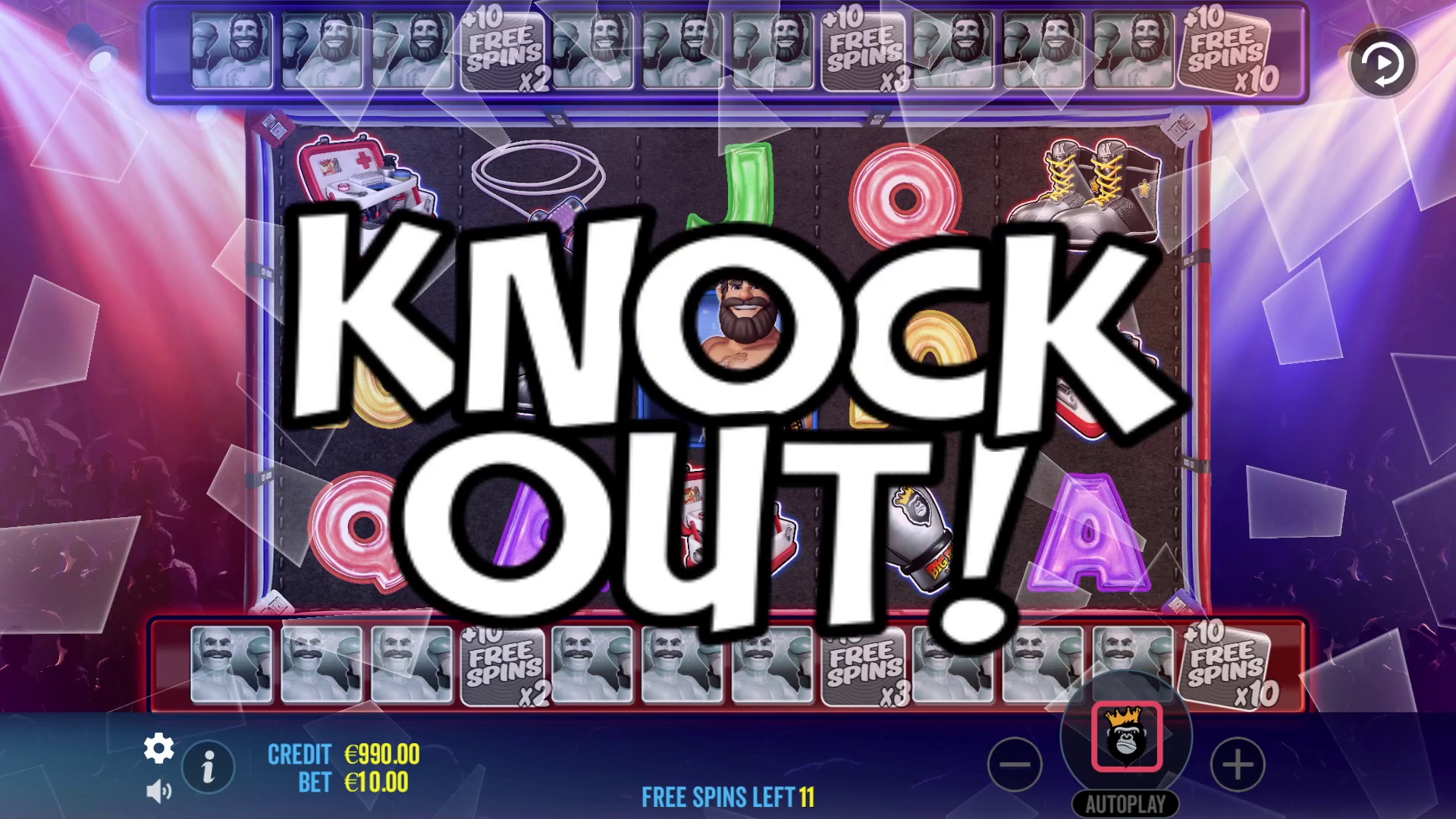 Big Bass Boxing Bonus Round - screenshot with slot description 5